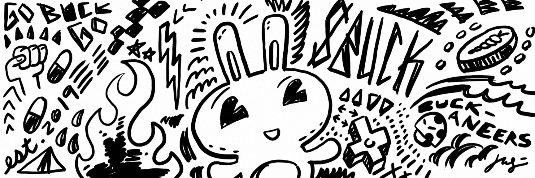 Buck the Bunny animated banner